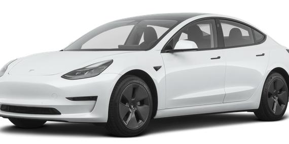 TESLA MODEL 3 2021 5YJ3E1EAXMF093445 image